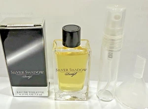Mini Silver Shadow by Davidoff 0.25 Oz EDT/FREE TRAVEL SPRAY - Picture 1 of 1