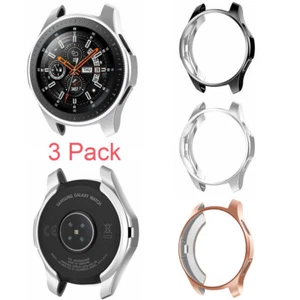 3 Pack For Samsung Galaxy Watch 42mm Soft TPU Protective Case Bumper Frame Cover - Picture 1 of 11