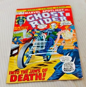Marvel Spotlight #8 Ghost Rider 1973, Key 4th Appearance Of GR, 1st Snake Dance - Picture 1 of 1