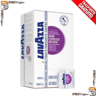 300 Cialde Caffè Lavazza Gran Espresso Intenso Filtro carta 44mm Scura * - Immagine 1 di 4