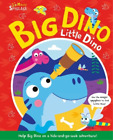 Katie Button Big Dino Little Dino (Kartonbuch) Seek and Find Spyglass Books