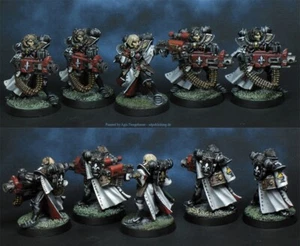 Classic metal Sister of Battle Retributor squad, fully painted, high standard - Bild 1 von 1
