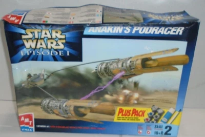 1/32 AMT Ertl Star Wars Episode One Anakin's Pod Racer Plastic Model Kit - Image 1 of 4