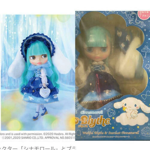 Blythe Doll wishful blythe & stardust cinnamoroll Takara Tomy from japan