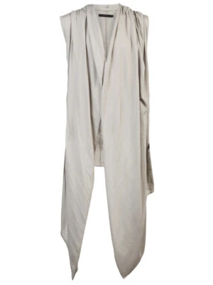 Odyn Vovk Hooded Cardigan Sleeveless Size 4 Super Rare Sweater Cowl - Image 1 of 4