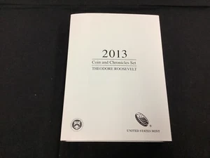 2013 Theodore Roosevelt Coin and Chronicles Set With Box & COA! - Picture 1 of 9