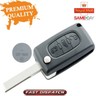RFC 2 Pulsanti Flip Key Per Citroen C1 2014 - 2021 Telecomando Fob - Foto 13