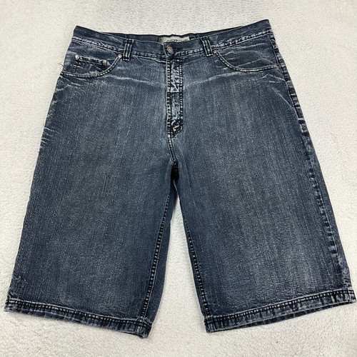 Jordan Craig pantaloncino jeans uomo taglia 42 blu denim 100% cotone 15"