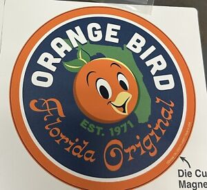 2024 Disney Parks Epcot Flower & Garden Orange Bird Florida Orginal Magnet