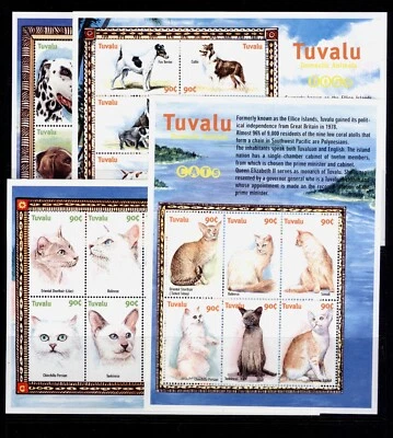 TUVALU NH MINT 1999-2002 sheetlets. SG 851a-1086a. CHOOSE FROM LIST. - Image 1 of 4