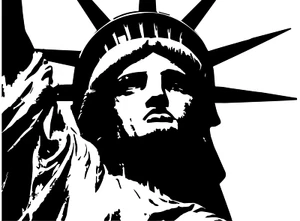 Statue of Liberty vinyl decal sticker for car/truck laptop window - Bild 1 von 1