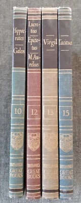 Great Books Of Western World, Vol. 10, 12,, 13, 15, Good - Изображение 1 из 4