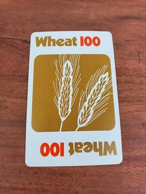 1973 Parker Brothers Pit Trading Game Replacement WHEAT Card Only - Image 1 of 2