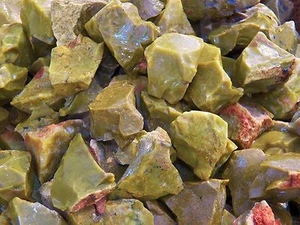 2000 Carat Lots of Green Opal Rough - Plus a FREE Faceted Gemstone - Picture 1 of 5