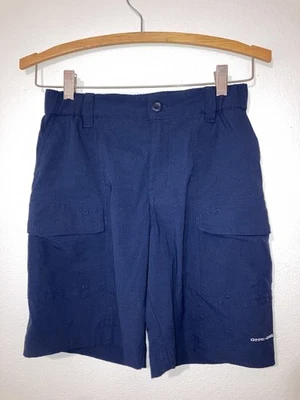 Columbia PFG Half Moon II Shorts Boys Youth Size Medium 10-12 Navy - Image 1 of 3
