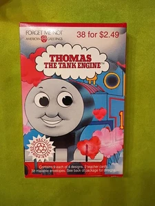  1992 American Greetings Thomas The Tank Engine Valentines Cards New In Box - Picture 1 of 2