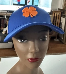 Black Clover Blue And Orange Hat Live Lucky Size S/M - Picture 1 of 5