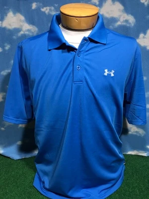Camisa Polo Under Armour Armor Golf Azul Grande L Heatgear ver descripción c13 Foto 1 de 4