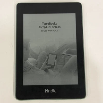 Amazon Kindle Paperwhite (10th Generation) 6GB, Wi-Fi (Sage) - Image 1 of 4