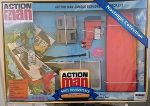 Action Man Jungle Explorer Rivercraft Accessories Set Hasbro 40th Anniversary - Picture 1 of 6