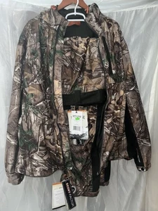 Camouflage Rustic Ridge RealTree 2XL , set Pant Hooded Hunting Jacket NWT - Picture 1 of 5
