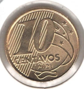 Brazil Coin 10 Centavos 2021 - eb162 - Picture 1 of 4