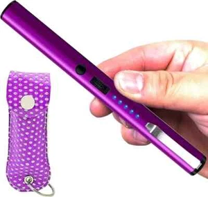 FIGHTSENSE Tactical High Power Stun Gun for Self Defense Pepper Spray Combo Pack - Picture 1 of 98