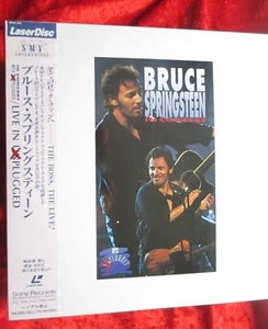 Bruce Springsteen - In Concert MTV JAPAN LaserDisc + obi OVP/ still sealed ! - Picture 1 of 2