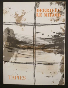mü1/2 DERRIERE LE MIROIR Antoni Tàpies Nº 168 Noviembre 1967 - Imagen 1 de 5