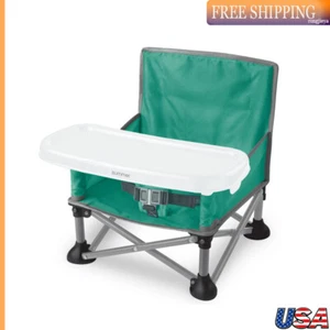Portable Baby Booster Toddler w/ Tray 3-Point Safety Harness Indoor Outdoor Home - Picture 1 of 5
