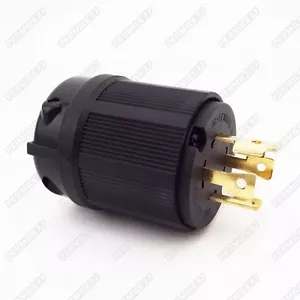 L14-30P Spina Bloccaggio Generatore 4 Punte 30A 125/250V Sicurezza UL - Foto 1 di 4