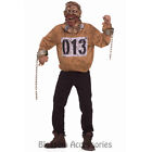 CL848 Chain Gang Prisoner Convict Zombie Reinactmemt Halloween Scary Costume