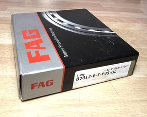 1x FAG B7012-E-T-P4S-UL Spindellager 60x95x18 mm B 7012 Kugellager - Bild 1 von 1