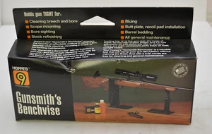 Hoppe's 9 Gunsmith's Bench Vise Clamp 3006 Cleaning Mounting Sighting With Box - Picture 1 of 3