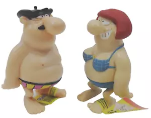 Plastoy 61442 + 61437 "Les Bidochon" Robert & Raymonde Bidochon - Bild 1 von 3