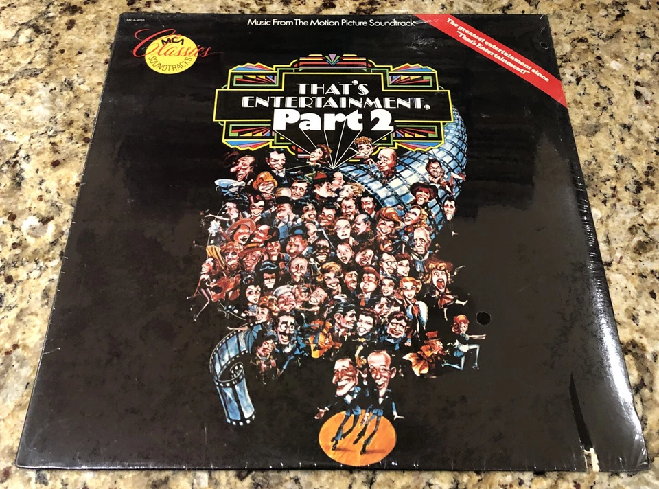 THAT’S ENTERTAINMENT, Part 2 LP. MCA- 6155 Motion Picture Soundtrack New & Seal! Foto 1 de 2