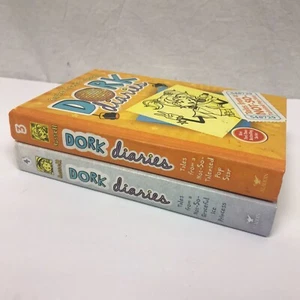 The Dork Diaries Books 3 & 4 Hardcover Graceful Ice Princess Talented Pop Star - Picture 1 of 3