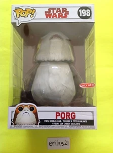 Funko POP! Exclusivo Porg 10 pulgadas Target 10" Star Wars Last Jedi 198 EN MANO - Imagen 1 de 6