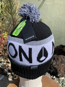 NIXON Teamster R Pom Beanie - Picture 1 of 10