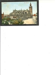 ITALY PC "The Catedral, Sevilla" UNUSED No Writing - Picture 1 of 2