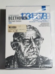 Michael Gielen: Beethoven Symphonies 1-9 DVD BOX SET REGION 0/ALL (2012) -- NEW - Picture 1 of 7