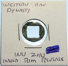 206BC-9 AD CHINA Western Han Dynasty OLD Wu Zhu Cash Token Coin CHINESE i99609