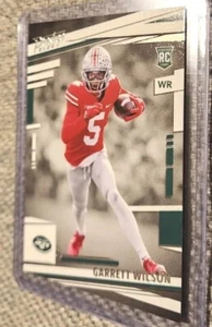 2022 GARRETT WILSON RC Panini PRESTIGE ROOKIE / Jets OROY WR #308 - Picture 1 of 4