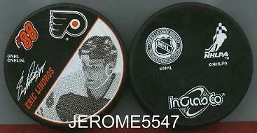 PHILADELPHIA FLYERS ERIC LINDROS STAR PUCK - #DL Foto 1 de 1