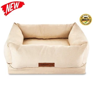 Letto ortopedico premium Deluxe per animali domestici cani gatti piccoli ultra morbido comfort per dormire - Foto 1 di 7