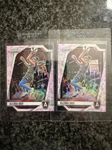 2) 2024 Panini Prizm WNBA Allisha Gray Cherry Blossom /20 SSP #96 Atlanta Dream - Foto 1 di 2