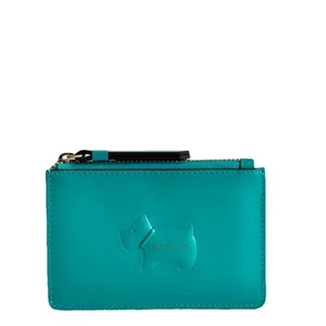 Radley Puffy Radley Leather Small Travel Card, Coin, Card Purse - New With Tags - Picture 1 of 3