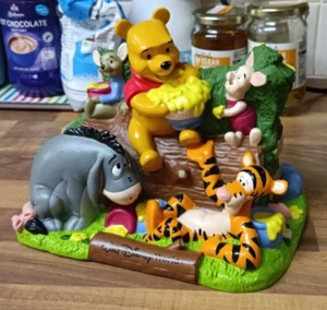 Disney Winnie the Pooh & Friends Baumhaus Ferkel Tigger Eeyore Geldbox selten - Bild 1 von 6