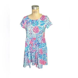 Lilly Pulitzer S Geanna Party Prinzessin Kurzarm Kleid Neu Mit Etikett - Bild 1 von 6