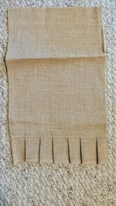 burlap garden ruffle flag blank - Picture 1 of 4